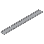 NT - Notched Track Backing 