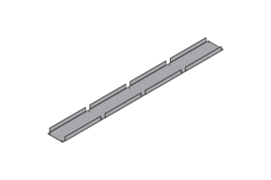 NT - Notched Track Backing